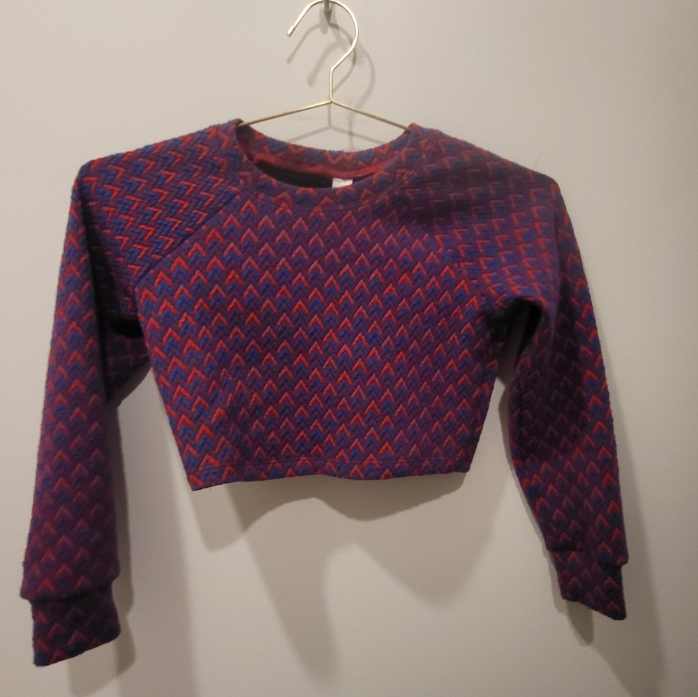 American Apparel Long Sleeved Crop